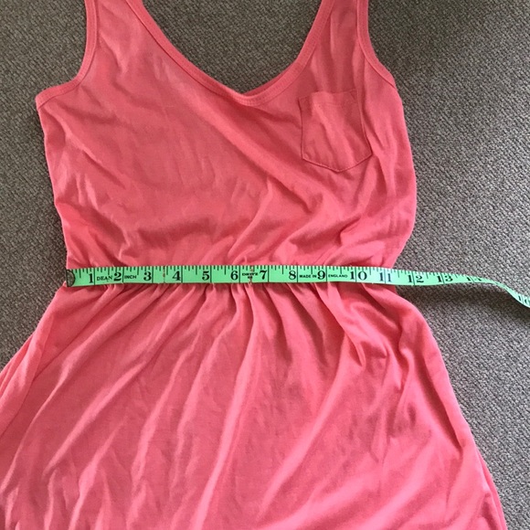 NWOT Pink tank maxi dress - Picture 5 of 6